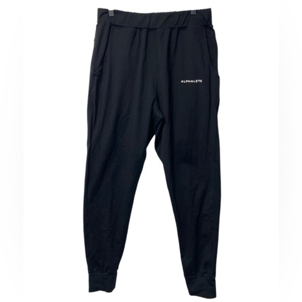 Alphalete Sweatpants Black size M approx (No Size Tag – See Measurements)